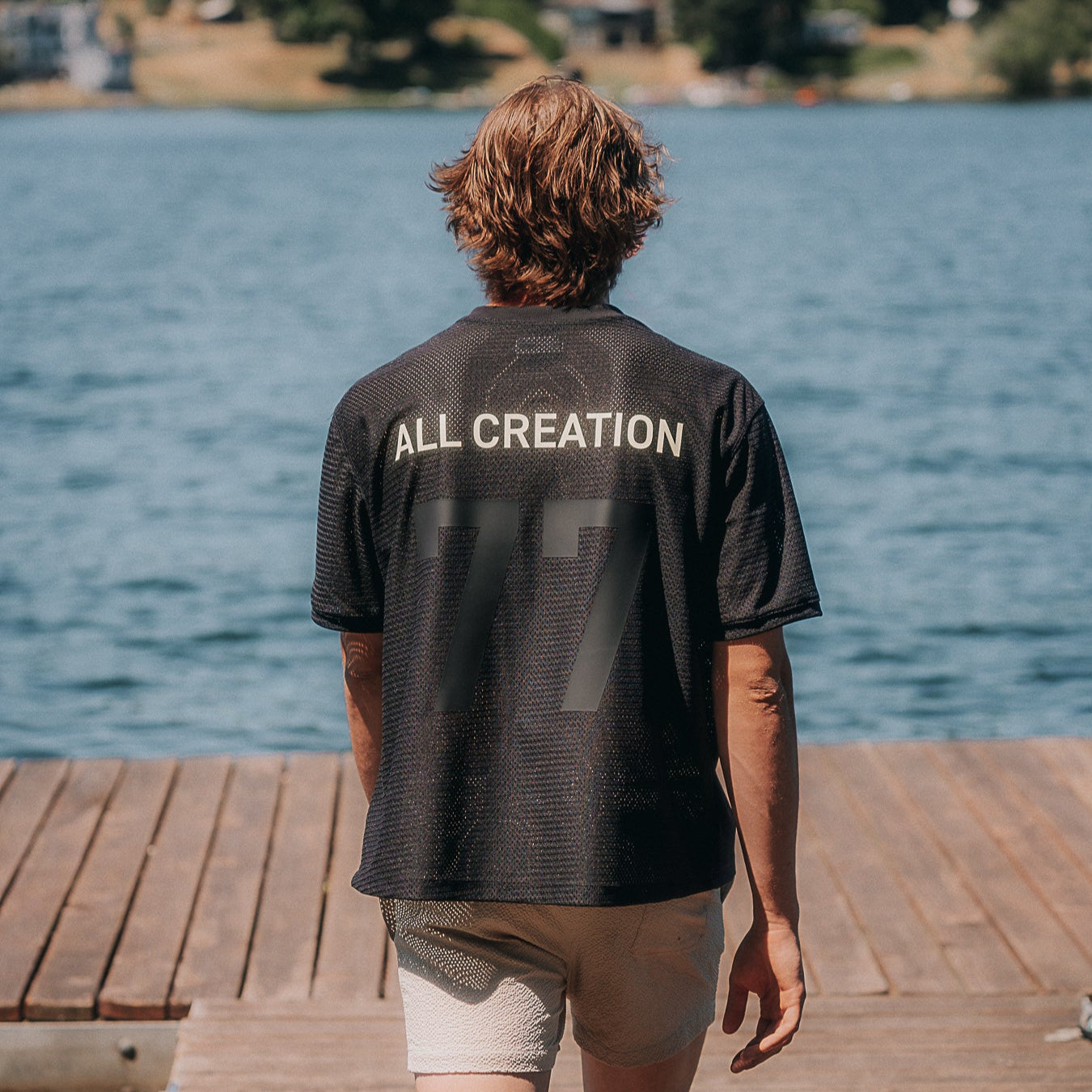 "ALL CREATION" JERSEY - BLACK/YELLOW