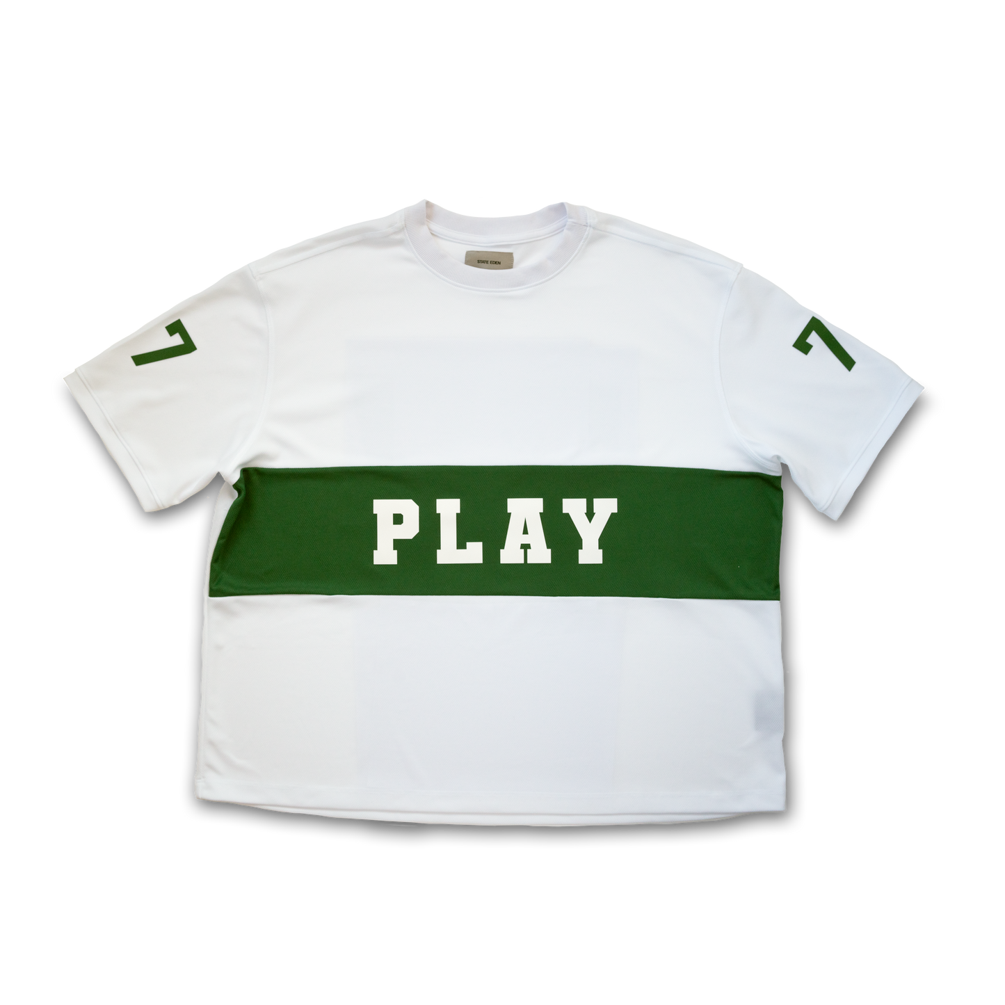 "PLAY" JERSEY - WHITE