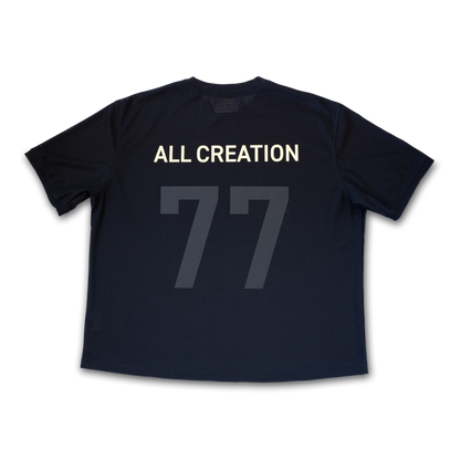 "ALL CREATION" JERSEY - BLACK/YELLOW