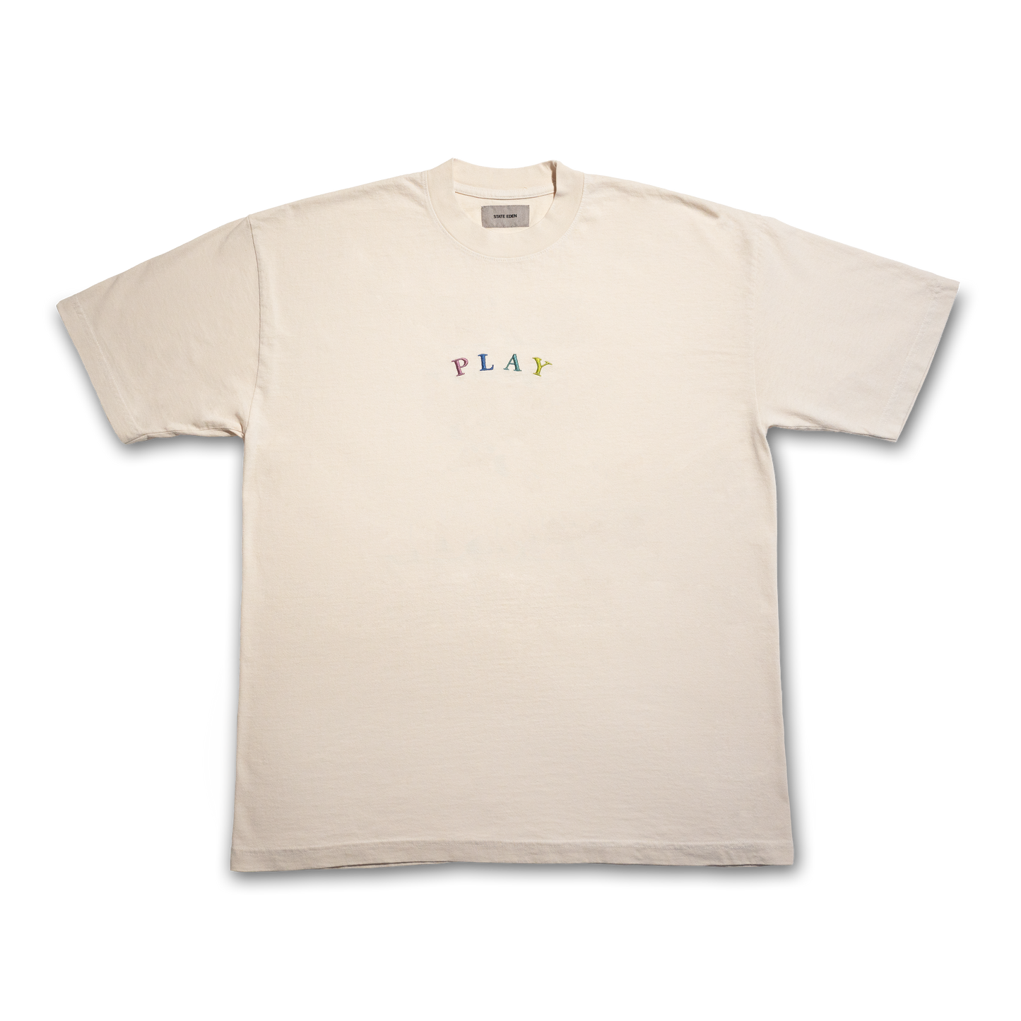 "PLAY" SHIRT - CREAM